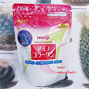 Meiji Amino Collagen refill 196g. 28 วัน แท้ค่ะ
