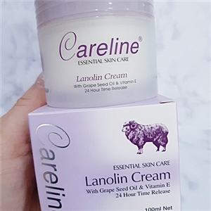 Careline Lanolin Cream 100ml. กล่องม่วง ของแท้ค่ะ