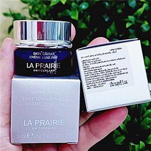 รุ่นใหม่ La prairie Skin Caviar Luxe Cream Sheer 5ml.แท้ค่ะ